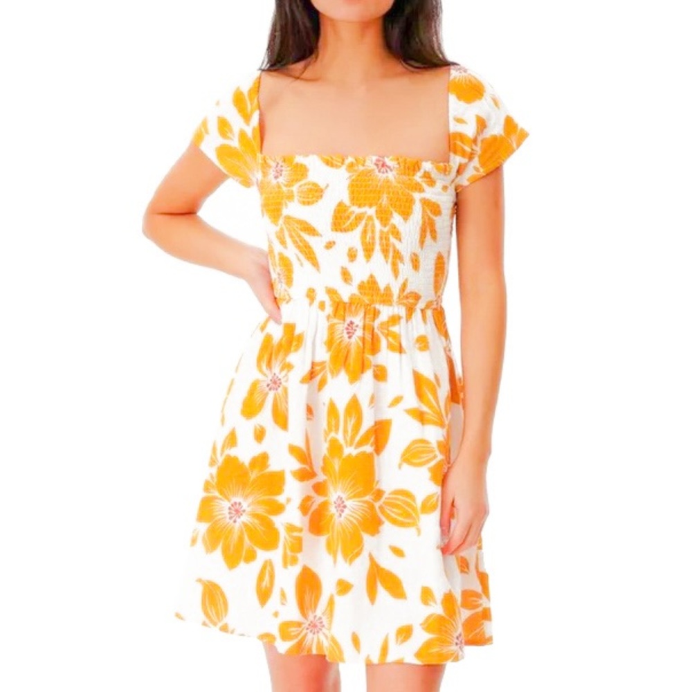 rip curl azalea mini dress gold